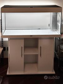 Acquario Juwel bianco 200L con mobile e accessori
