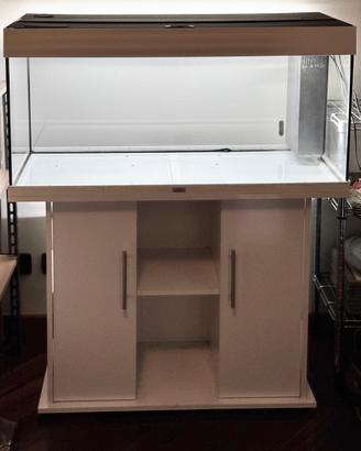 Acquario Juwel bianco 200L con mobile e accessori