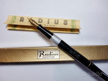 Radius Superior NOS Stilografica stiloforo vintage
