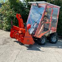 T41 Tagliaerba trattorino Husqvarna con fresa da n