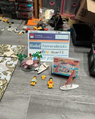 LEGO 6401 Seaside Cabana Paradise system windsurf