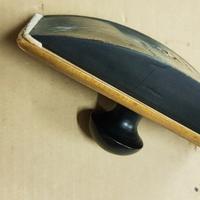 Timbro carta assorbente in legno modernariato