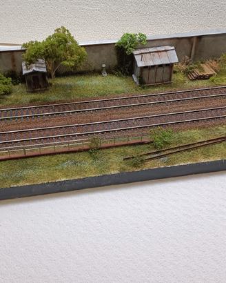 diorama plastico ferroviario 