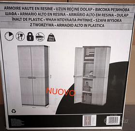 Armadio in resina nuovo