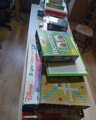 lotto giochi tavolo. educativo e da viaggio 