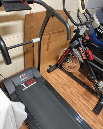 Bici da fitness e tapirulan