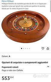 roulette da casinó rosso e nero