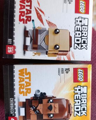 LEGO BrickHeadz Star Wars Rey e Chewbacca  