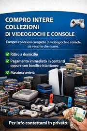ritiro console e videogiochi 