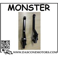LEVE REGOLABILI DUCATI MONSTER NERE Versione lunga