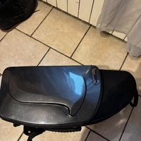 Custodia Bam Trekking nera per sax contralto