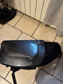 Custodia Bam Trekking nera per sax contralto