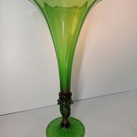Vaso in vetro di Murano altezza 47 cm