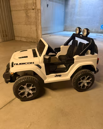 Macchina elettrica telecomandata Jeep Rubicon