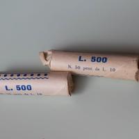 n. 1 rotolino 10 Lire (50 pz) anno 1978 FDC