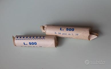 n. 1 rotolino 10 Lire (50 pz) anno 1978 FDC