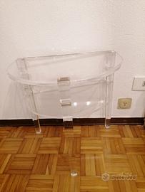 Coppia comodini plexiglass