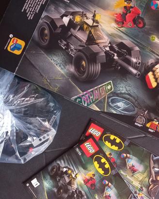 Set Lego 76159 Dc Joker's Trike chase completo