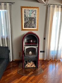 Stufa a legna Thermorossi Class in maiolica perfet