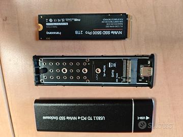DISCO NVME 2TB PERFETTAMENTE FUNZIONANTE