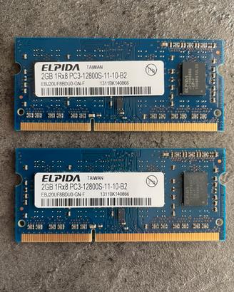 RAM DDR3 Elpida 2GB