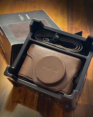 Fuji Leather Case per X100/S brown come nuova