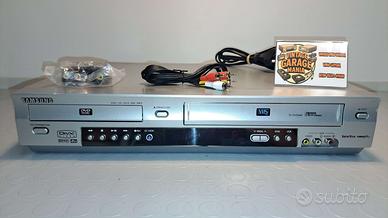VIDEOREGISTRATORE VHS SAMSUNG SV-DVD640 VCR + CAVI