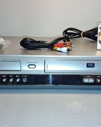 VIDEOREGISTRATORE VHS SAMSUNG SV-DVD640 VCR + CAVI