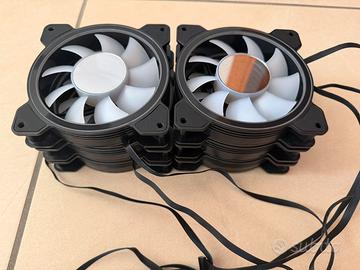6 Ventole Aero Cool Mirage 12 ARGB + HUB H66F