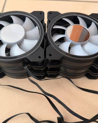 6 Ventole Aero Cool Mirage 12 ARGB + HUB H66F