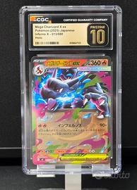 Mega Charizard X Ex CGC 10 Pristine - Pokemon jap
