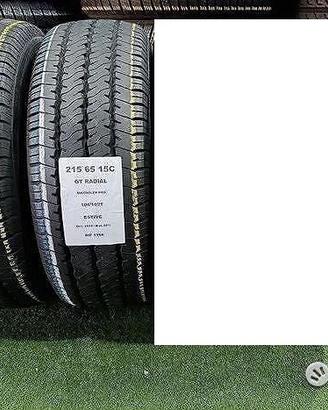 2 gomme 215 65 15C GT RADIAL RIF1758
