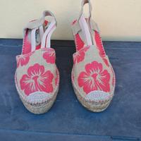 Sandali espadrillas tacco cm.7 nr.38-38,5