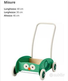 Carrello primi passi