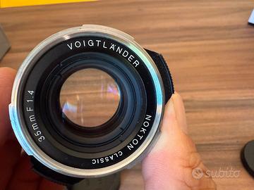 Obiettivo Leica M Voigtlander Nokton 35mm F 1.4