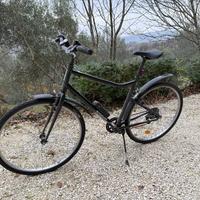 Bici BTWIN Riverside 100 + Lock ABUS + Accessori