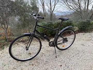 Bici BTWIN Riverside 100 + Lock ABUS + Accessori