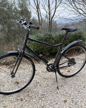 Bici BTWIN Riverside 100 + Lock ABUS + Accessori