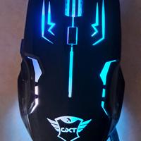 tastiera gaming con mouse cxt rgb