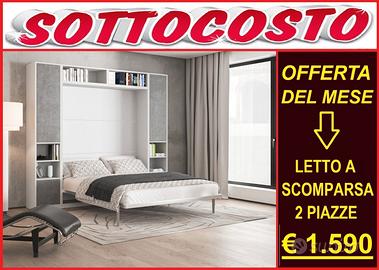 Letto a Scomparsa HELIOS 2p SOTTOCOSTO