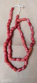 collana in corallo naturale di Sardegna