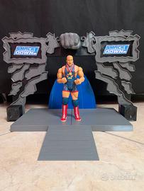 Smackdown stage wwe action figure wrestling