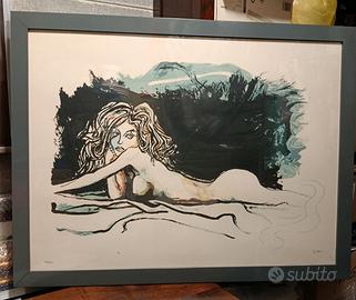 Renato Guttuso - Litografia firmata 
