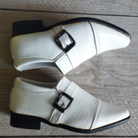 Scarpe bimbo bianche cerimonia n.23