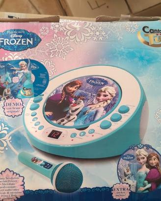 Canta Tu Frozen completo di tutto, come nuovo!!