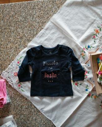 T-shirt taglia 3 mesi