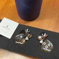 Coppia mucche pan di zenzero swarovski