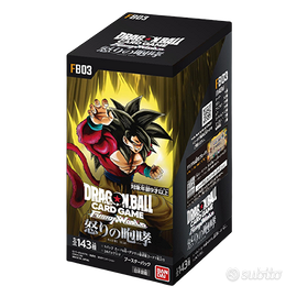 DRAGON BALL CARD GAME FUSION WORLD BOX FB03 JAP