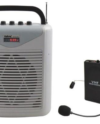 Ampli 40W ricaricabile Radiomicrofono MP3  RadioFM