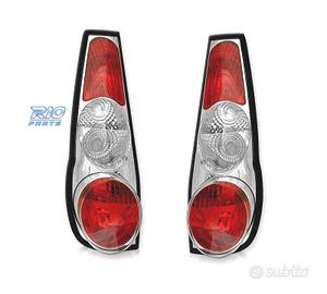 FANALI FIAT PUNTO 93-99 FONDO CROMATO